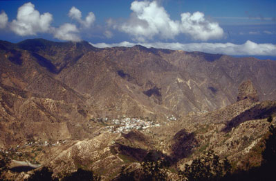 Wandern in Vallehermoso