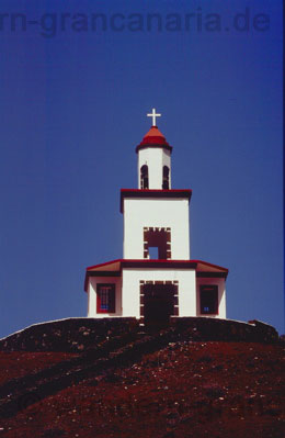 Kirchturm im El Gofo Gebiet, Hierro