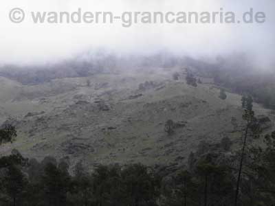 Wolkiges Wetter auf Teneriffa